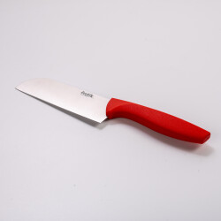 Pratik Mini Santoku Kırmızı Şef Bıçağı - 2