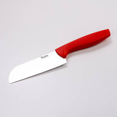 Pratik Mini Santoku Kırmızı Şef Bıçağı - 3